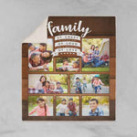 What Is Family Personalized Throw Blanket