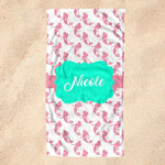 Personalized Mermaid Towel