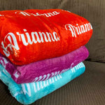 Name Blanket Script Letters