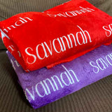 Name Blanket Personalized