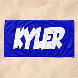 Personalized Boy Towel