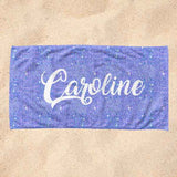 Glitter Personalized Towel